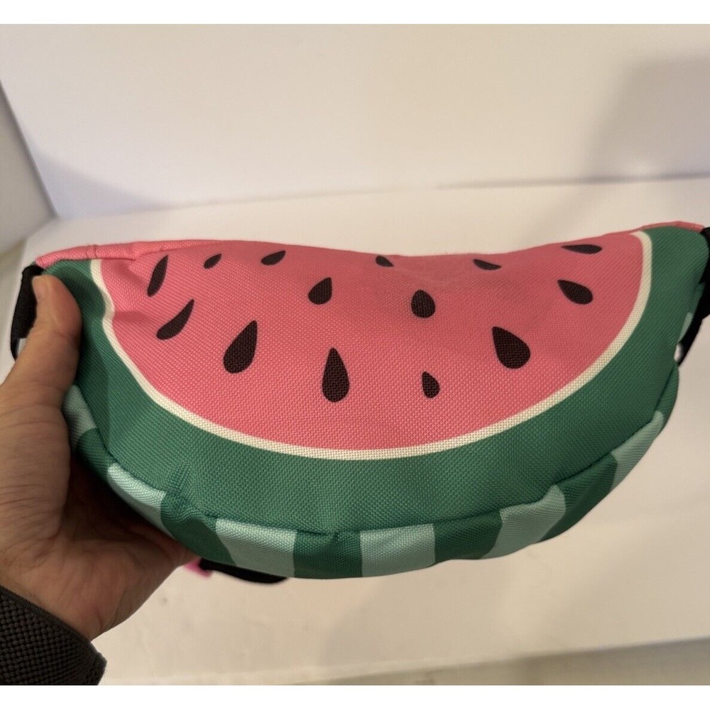 ULTA Watermelon Adjustable Fanny Pack Belt Waist Hip Bag-One Size - Picture 2 of 11
